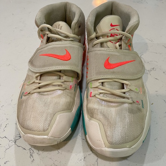 Nike Shoes | Nike Mens Kyrie 6 N 7 | Color: Cream | Size: 10.5 | Pm-97163265's Closet
